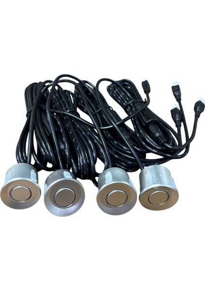 Araç Park Sensörü Gözü 22MM Gümüş Gri (SNR22-G) 4 Adet Fiyatı