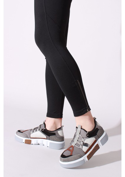 Idil Gri Kadın Spor