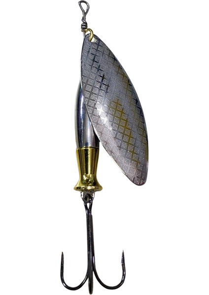 Turna Kaşığı Söğüt Yaprağı Döner Kaşık 24 Gram 6 cm - Aquaav Typhoon Turna Avı 24 Gr. 6 Cm. Döner Spin Kaşık
