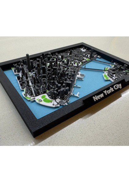 New York 3 Boyutlu Minyatür Şehir