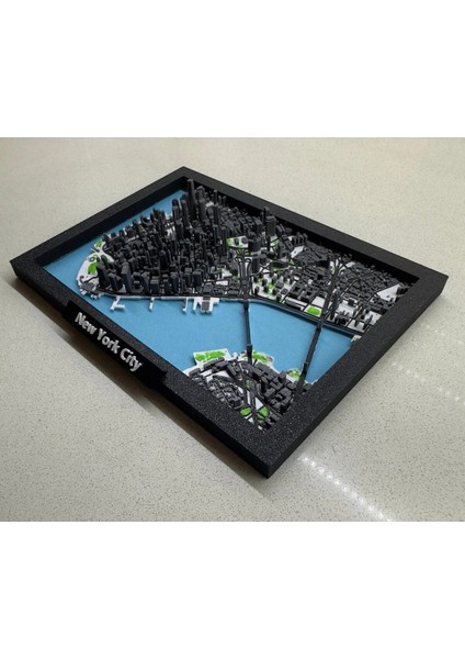 New York 3 Boyutlu Minyatür Şehir modelleri