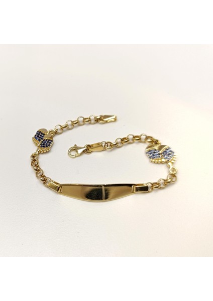 Çocuk Isim Yazılabilir Bileklik 14 Ayar Altın Hd Videolu modelleri