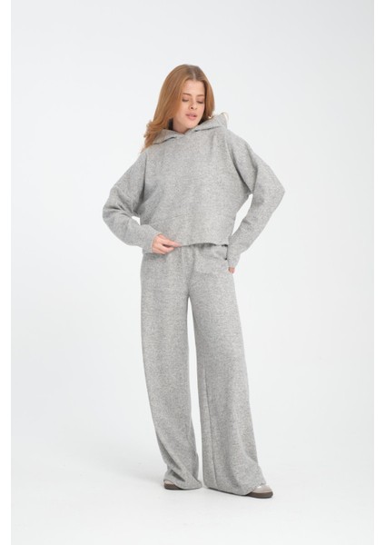 Selanik Kumaşı Wide Leg Kadın Pantolon/eşofman Altı