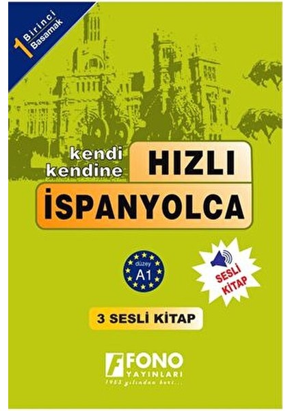 Hızlı Ispanyolca 1. Basamak 3 Kitap Seslendirmeli Mesleki Hazırlık Seti fiyatları