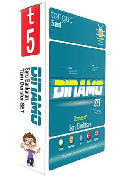 5. Sınıf Dinamo Tüm Dersler Soru Bankası Seti 2024 Ciltli Kitap Formatında fiyatları