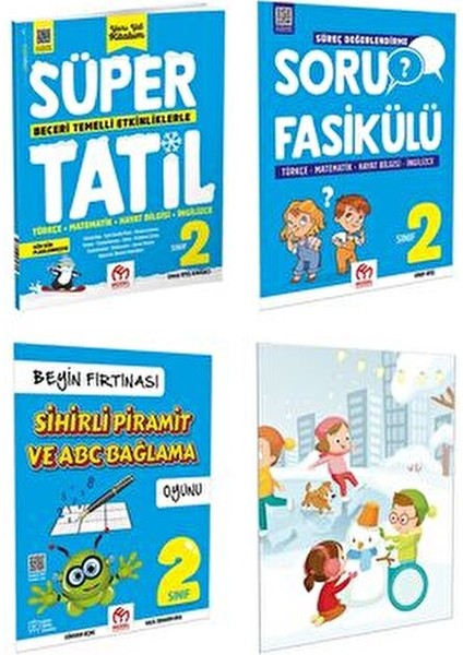 2. Sınıf Tatil Kitabı Eğlenceli Etkinliklerle Öğrenme 2024 modelleri