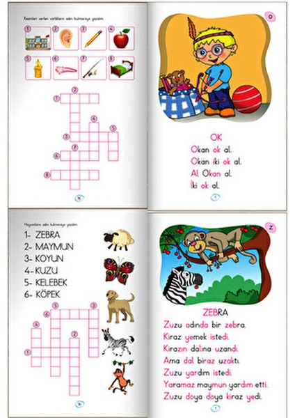 1. Sınıf İlk Okuma Dizisi Ciltli Renkli Hecelerle 2022 Yayınlı modelleri