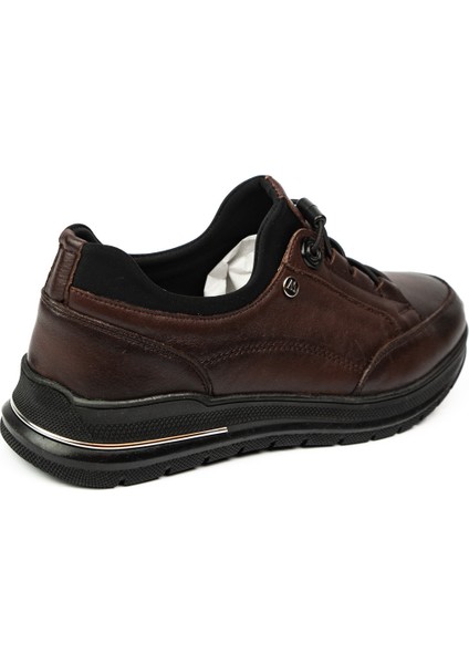 059 Kahverengi Nubuk Deri Günlük Kadın Ayakkabı fırsatları
