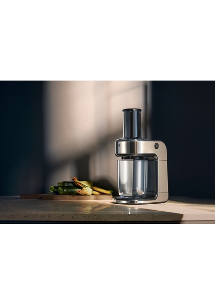 Kult X Çelik Gümüş Elektrikli Spiral Rende 80 W