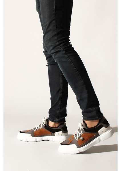 Idil Erkek Gri Renkli Erkek Spor