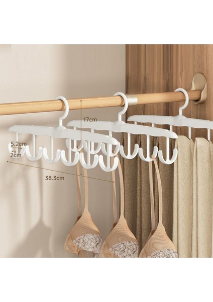 12 Kancalı Dönerli Dolap Içi Elbise Kıyafet Çanta Iç Çamaşırı Askısı – Askı Çoklayıcı indirimleri