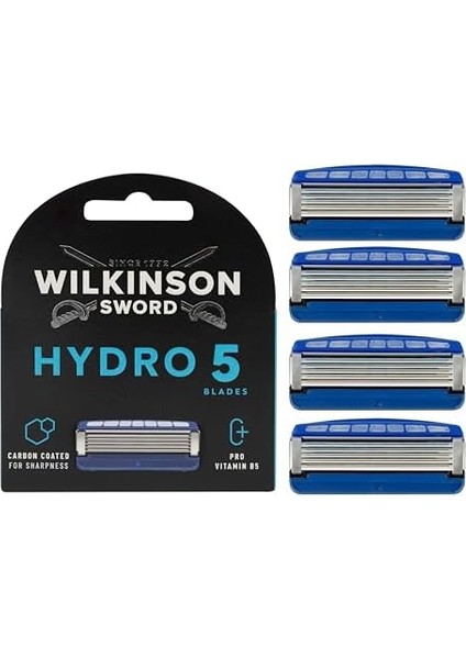 Wilkinson Sword Hydro 5 Skin Protection Tıraş Bıçağı, 4 Tıraş Bıçağı