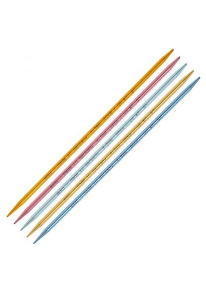 Colibri 4,5mm 20cm Renkli Çorap Şişi - 204-7