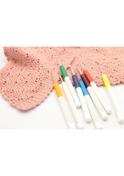 2,5 Mm 15 Cm Plastik Saplı Yün Tığ - 148-7 modelleri