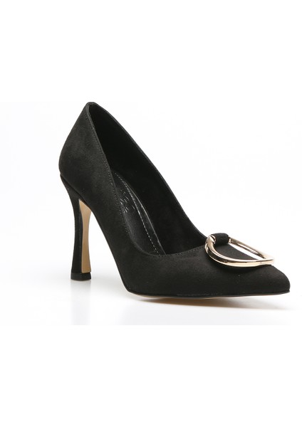 Idil Siyah Suet Kadın Stiletto fiyatları