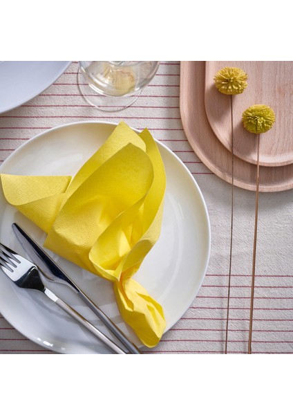 Fantastısk Peçete Sarı 40X40 cm 50 Adet modelleri