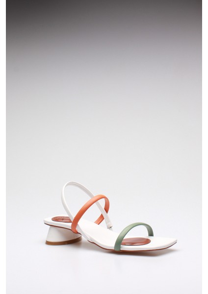 Idil Beyaz Cilt Kadın Sandalet modelleri