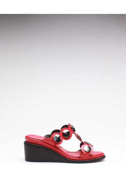 Idil Kırmızı Cilt Kadın Terlik fiyatları