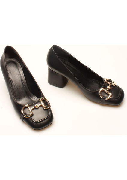 Idil Siyah Cilt Tokalı Kadın Topuklu fiyatları
