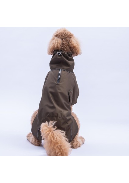 Haki Colombia Prime V2 Polarlı Orta ve Büyük Irklar Için Köpek Yağmurluğu Köpek Kıyafeti Su Geçirmez Yağmurluk modelleri