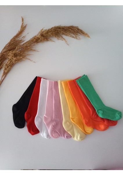 5 Çift Çocuk Dizaltı Çorap Pamuklu fiyatları