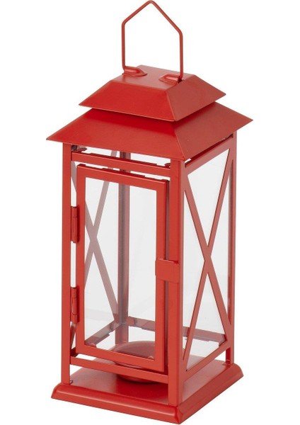 Vınterfınt Fener Parlak Kırmızı 22 cm