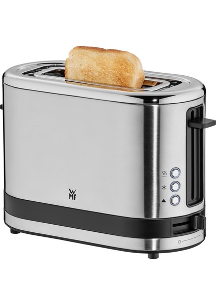 Kitchenminis Tek Bölmeli 7 Isı Ayarlı Çelik Ekmek Kızartma Makinesi