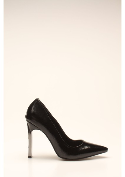 Idil Siyah Krışık Rugan Kadın Stiletto fiyatları