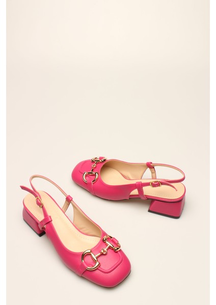 Idil Fuşya Cilt Tokalı Kadın Topuklu modelleri