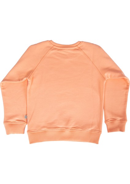 Organik Turuncu Kışlık Kız Çocuk Sweatshirt fırsatları