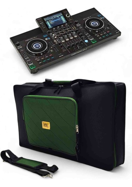 Denon Sc Live 4 Setup Için Uyumlu Soft Case Taşıma Çantası.haki.