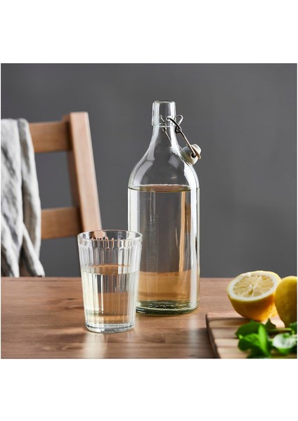 Korken Su Şişesi Cam 1 Lt modelleri