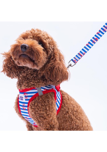Sailor Mates Göğüs Tasması ve Sevk Kayışı Tasma Seti Çapa Kedi Köpek Göğüs Tasması Seti fırsatları