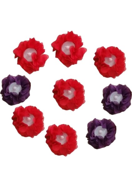 Lazer Kesim Güllü LED Mum Kına Gecesi Kına Malzemeleri