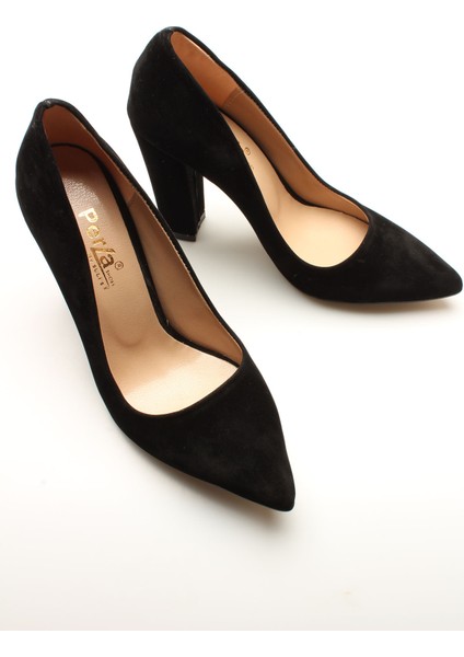 Idil K Siyah Süet Kadın Topuklu fiyatları