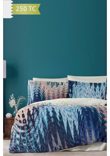 250 Tc Bambu Karışımlı Pamuk Saten Nevresim Takımı – Tek Kişilik - Talamone