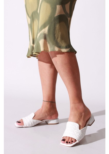 Idil Beyaz Cilt Kadın Terlik