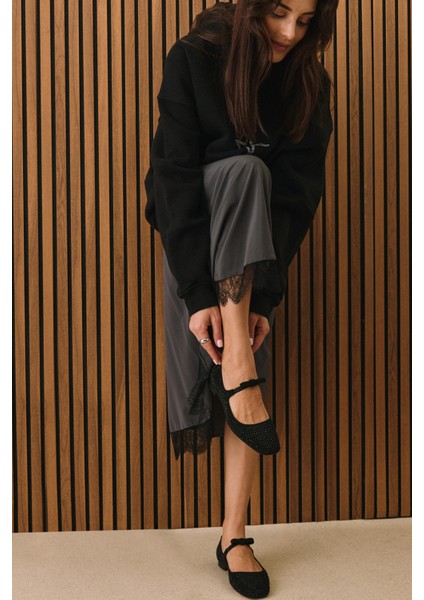 , Kadın Hakiki Deri Babet 1531050Z25150444Y Siyah fiyatları