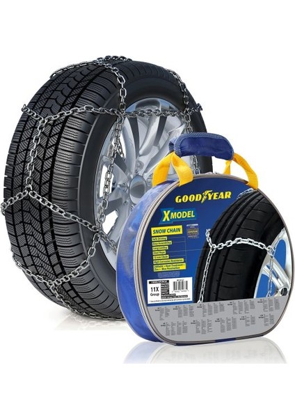 Kar Zinciri Takmatik Ekstra Mukavemetli 11X 3,20 mm