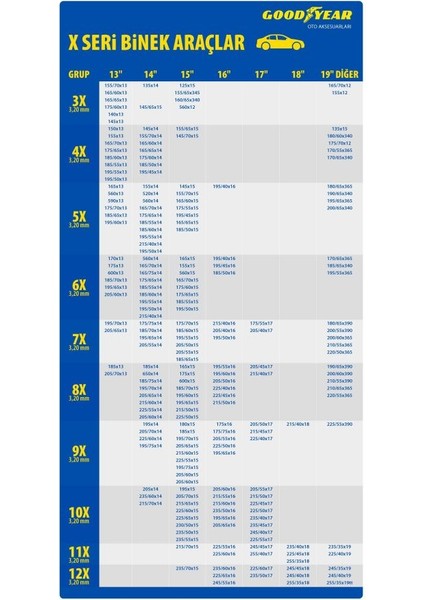 Kar Zinciri Takmatik Ekstra Mukavemetli 11X 3,20 mm