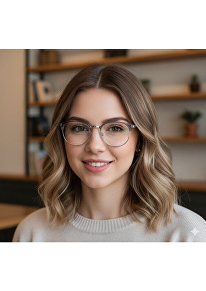 Şeffaf Füme Gözlük Mavi Işık Filtresi ve UV Koruması ile Günlük Kullanım İçin fırsatları