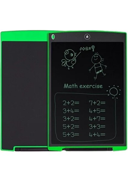 LCD 10 Inç Dijital Kalemli Çocuklar Için Uygun Çizim Yazı Için Oyuncak 2 Yıl Pil Ömürlü Tablet