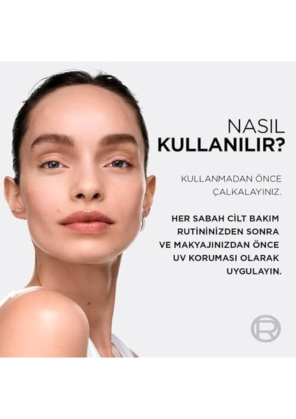 L'oréal Parıs Bright Reveal SPF50, Koyu Leke Karşıtı Fluid Günlük Yüz Güneş Kremi 50ML