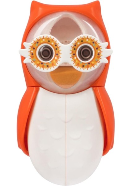 Flıpper Kum Saatli Diş Fırçası Hijyenik Saklama Kabı - Turuncu 1paket(1x1 Adet)