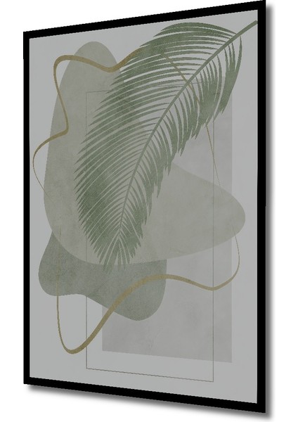 Dekoratif Ahşap Dikdörtgen Tablo Doğa Dalgaları Çerçeve Görünümlü fiyatları