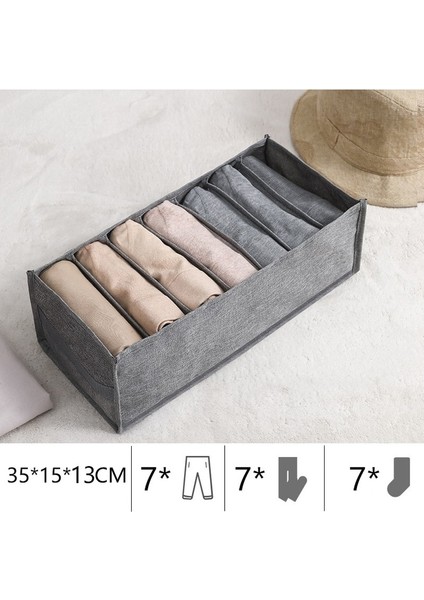 Bölüm Iç Çamaşırı Çorapları ile Katlanabilir Giysiler Saklama Kutusu (Yurt Dışından)