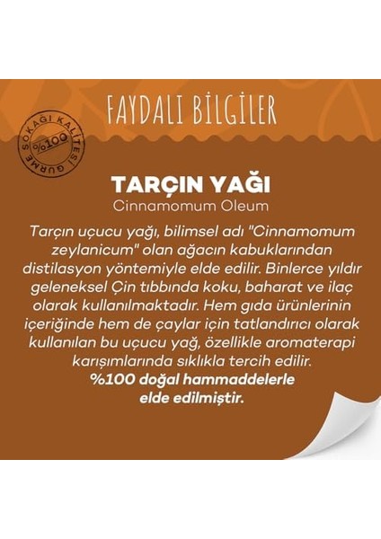 Gurme Sokağı Tarçın Yağı 10 ml fiyatları