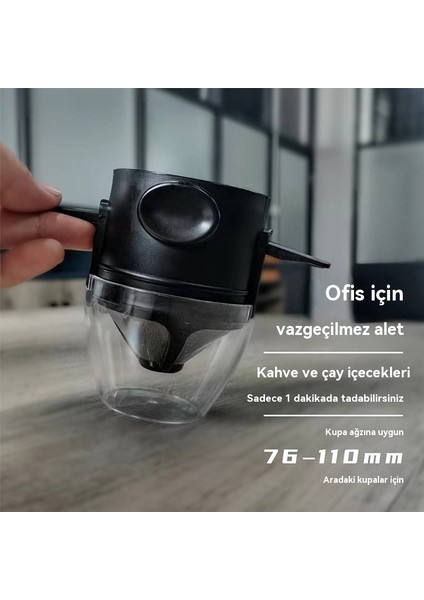 Taşınabilir Katlanabilir Paslanmaz Çelik Üzerine Dökülen Kahve Tozu Filtresi (Yurt Dışından) fiyatları