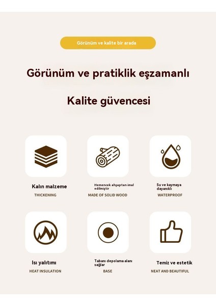 Isı Yalıtım Matı Creative Coaster 5 Adet (Yurt Dışından) fırsatları