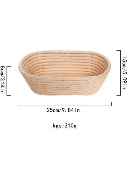 Ekmek Fermantasyon Sepeti Pişirme Kapları (Yurt Dışından)